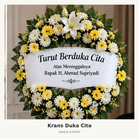 Krans Bunga Duka Tolikara